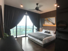 Almas Suites Puteri Harbour / Nusajaya JB 5 min to Legoaland Homespace Cozy room near 2nd link